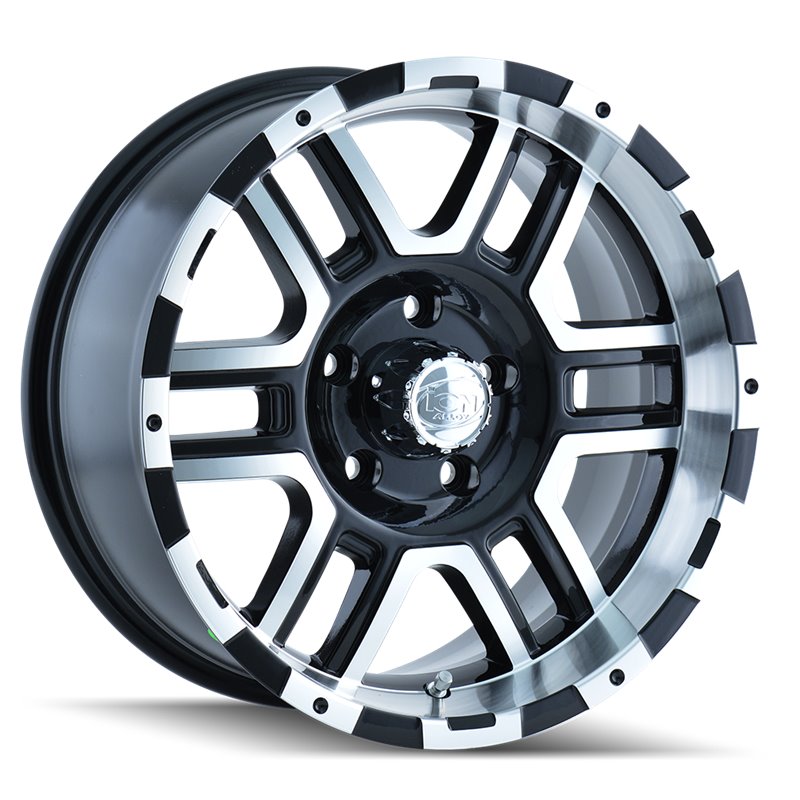 ION | 179 16x8.0 ET10 - Satin Black Machined