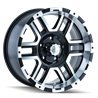 ION | 179 17x8.0 ET10 - Satin Black Machined