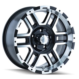ION | 179 17x9.0 ET0 - Satin Black Machined