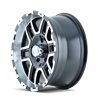 ION | 179 18x9.0 ET12 - Satin Black Machined