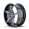 TOUREN | TR70 20x8.5 ET20 - Gloss Black Milled
