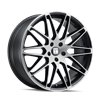 TOUREN | TR75 20x9.0 ET35 - Matte Black Brushed With Dark