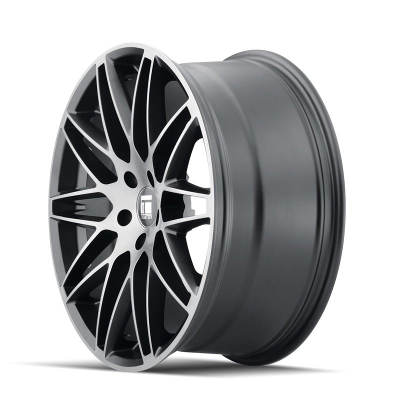 TOUREN | TR75 20x9.0 ET35 - Matte Black Brushed With Dark