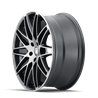 TOUREN | TR75 20x9.0 ET35 - Matte Black Brushed With Dark