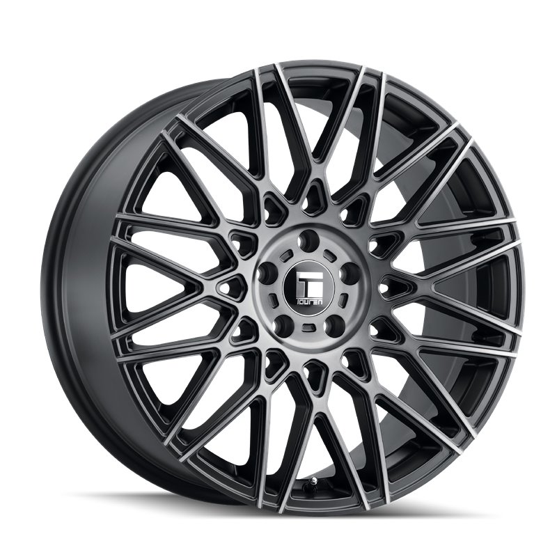 TOUREN | TR78 18x8.0 ET40 - Matte Black Brushed With Dark