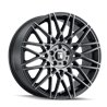 TOUREN | TR78 18x8.0 ET40 - Matte Black Brushed With Dark