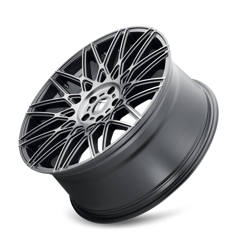 TOUREN | TR78 18x8.0 ET40 - Matte Black Brushed With Dark