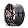 TOUREN | TR79 20x9.0 ET35 - Gloss Black Machined With Red