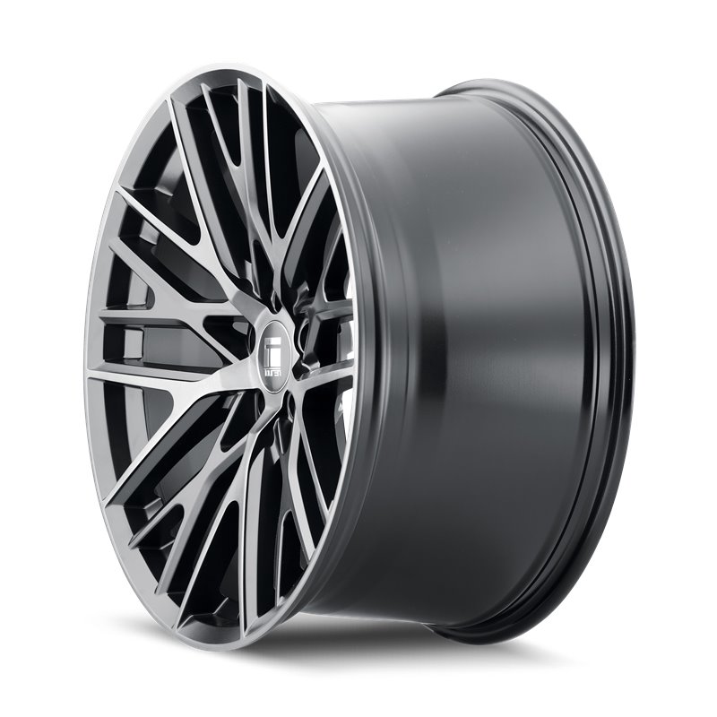 TOUREN | TR91 20x9.0 ET18 - Matte Black Brushed With Dark