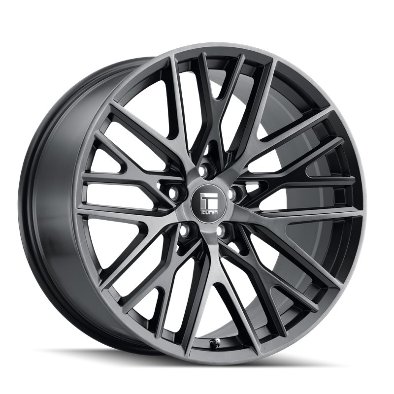 TOUREN | TR91 20x9.0 ET18 - Matte Black Brushed With Dark