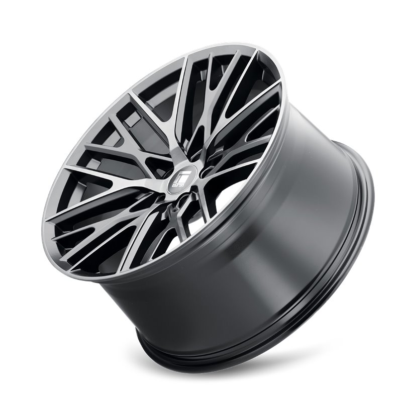 TOUREN | TR91 20x9.0 ET18 - Matte Black Brushed With Dark
