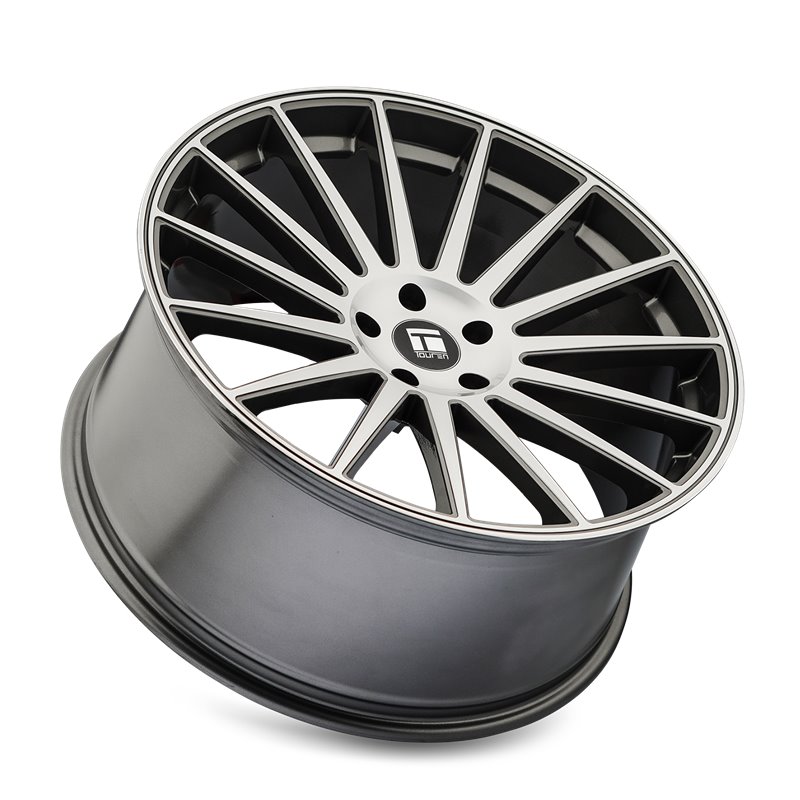 TOUREN | TR92 20x9.0 ET35 - Gloss Graphite Machined
