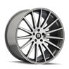 TOUREN | TR92 20x9.0 ET35 - Gloss Graphite Machined