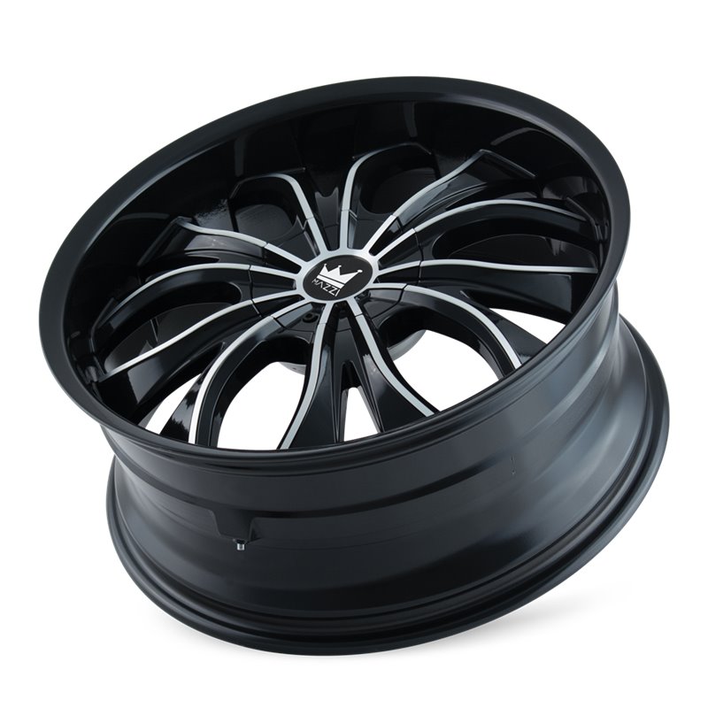 MAZZI | HUSTLER 22x9.5 ET30 - Gloss Black Machined