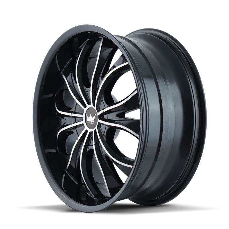 MAZZI | HUSTLER 20x8.5 ET35 - Gloss Black Machined