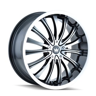 MAZZI | HYPE 20x8.5 ET40 - Gloss Black Machined