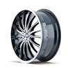 MAZZI | HYPE 20x8.5 ET40 - Gloss Black Machined