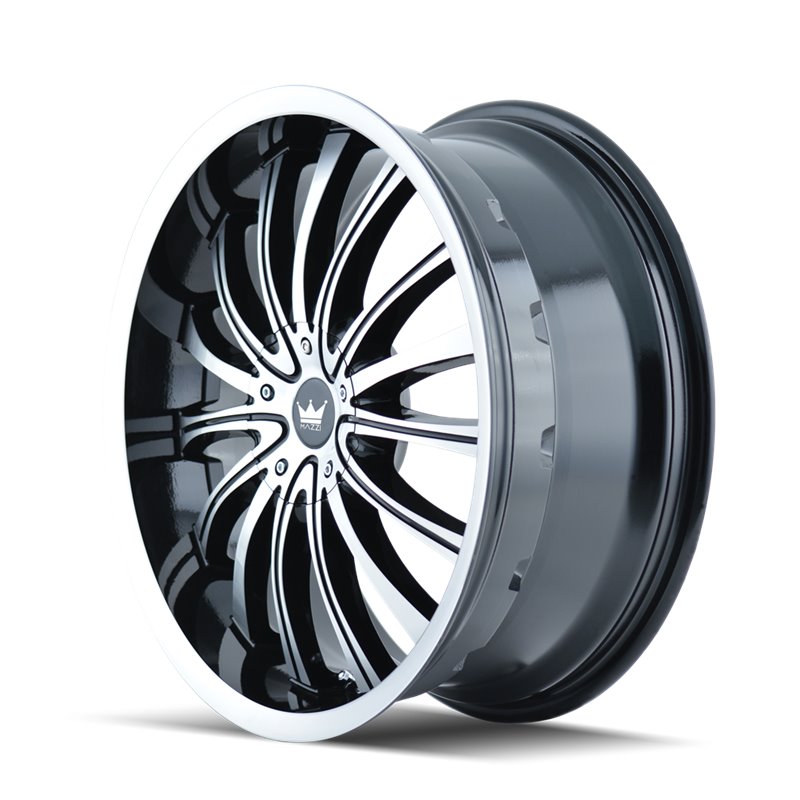 MAZZI | HYPE 20x8.5 ET40 - Gloss Black Machined