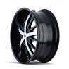 MAZZI | ESSENCE 22x9.5 ET35 - Gloss Black Machined