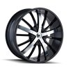 MAZZI | ESSENCE 22x9.5 ET18 - Gloss Black Machined