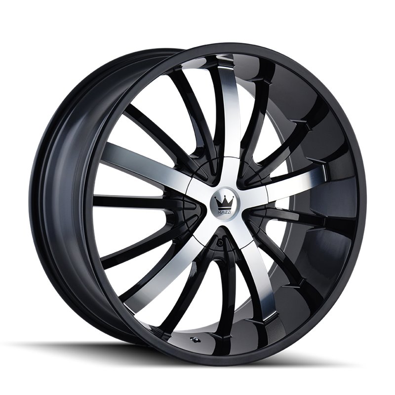 MAZZI | ESSENCE 24x9.5 ET18 - Gloss Black Machined