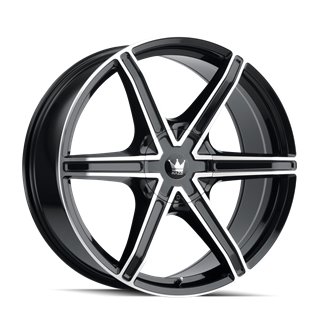 MAZZI | STILTS 22x9.5 ET30 - Gloss Black Machined
