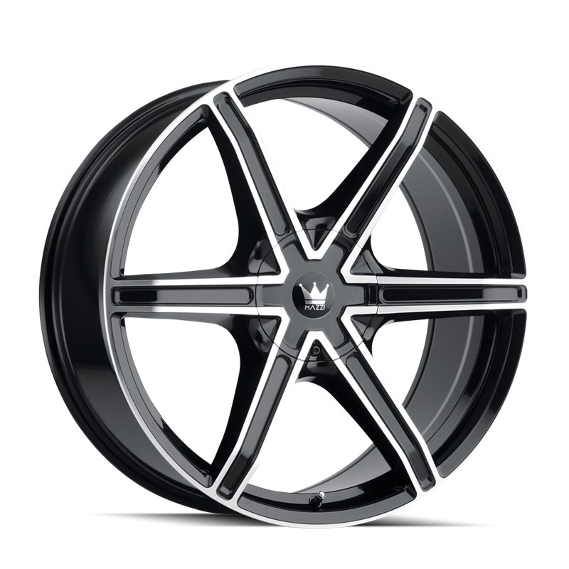 MAZZI | STILTS 22x9.5 ET30 - Gloss Black Machined