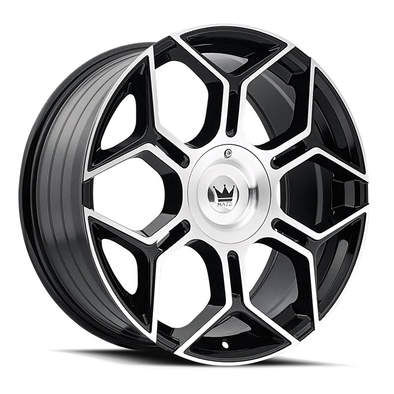 MAZZI | LIBRA 20x8.5 ET35 - Gloss Black Machined