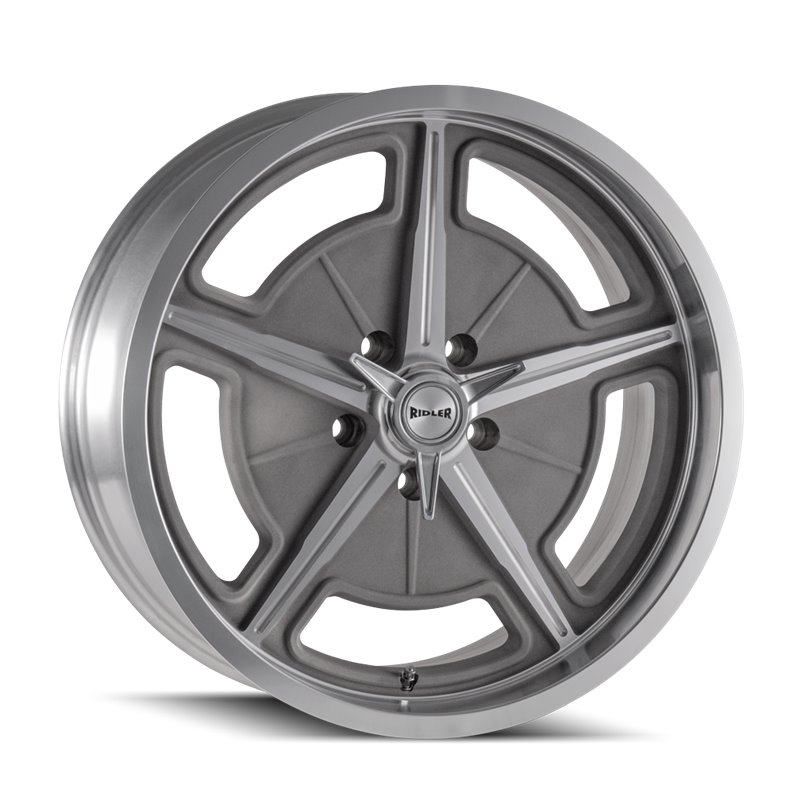 RIDLER | 605 18x9.5 ET0 - Matte As-Cast Machined