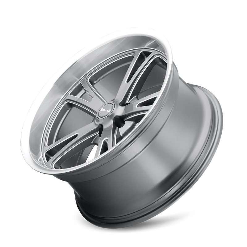 RIDLER | 606 20x8.5 ET0 - Gloss Grey Machined
