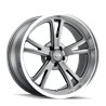 RIDLER | 606 17x7.0 ET0 - Gloss Grey Machined