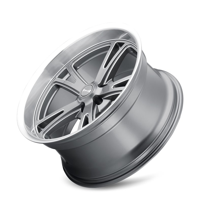 RIDLER | 606 17x7.0 ET0 - Gloss Grey Machined