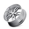 RIDLER | 608 20x8.5 ET0 - Gloss Grey Milled