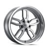 RIDLER | 608 18x9.0 ET0 - Gloss Grey Milled