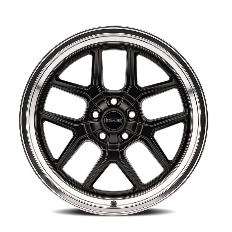 RIDLER | 610 20x10.0 ET0 - Matte Black Polished