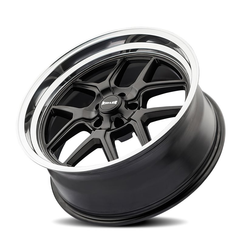 RIDLER | 610 20x8.5 ET0 - Matte Black Polished