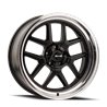 RIDLER | 610 20x8.5 ET0 - Matte Black Polished