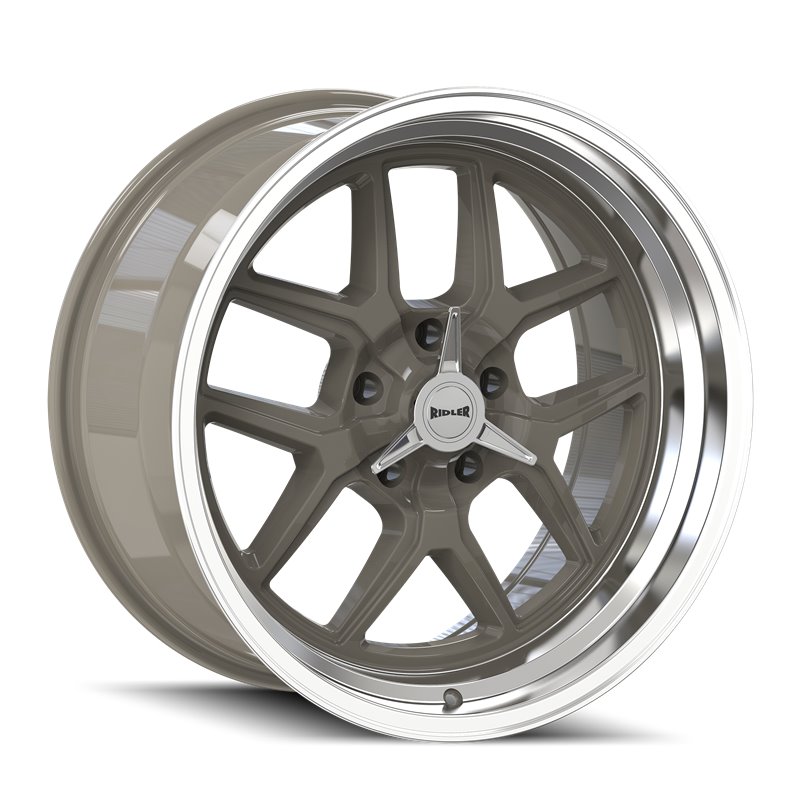 RIDLER | 610 20x8.5 ET0 - Gloss Grey Polished
