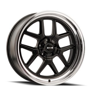 RIDLER | 610 20x8.5 ET0 - Matte Black Polished