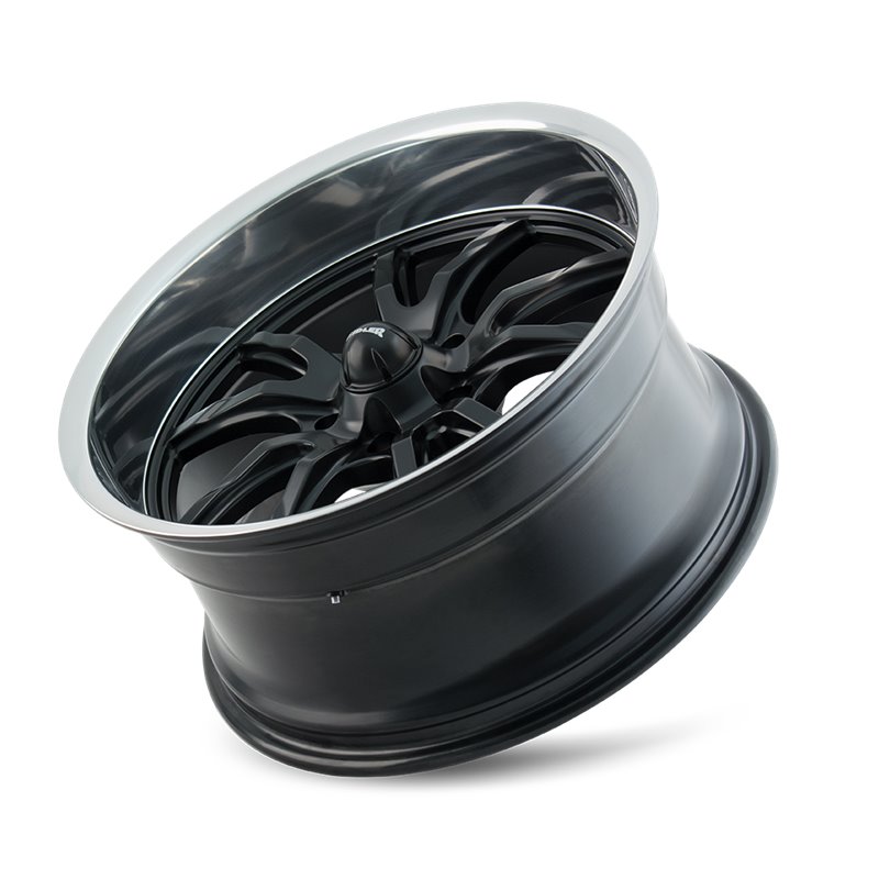 RIDLER | 650 20x8.5 ET0 - Matte Black Polished