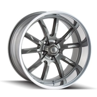 RIDLER | 650 15x7.0 ET0 - Gloss Grey Polished