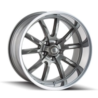 RIDLER | 650 17x7.0 ET0 - Gloss Grey Polished