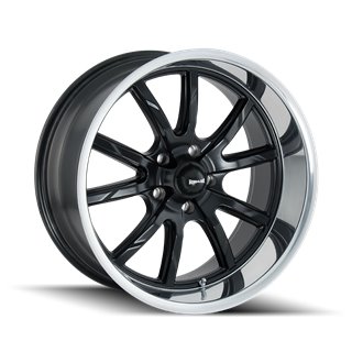 RIDLER | 650 17x7.0 ET0 - Matte Black Polished