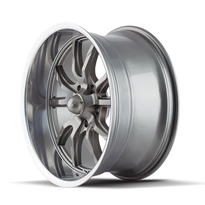 RIDLER | 650 18x8.0 ET0 - Gloss Grey Polished