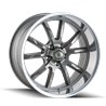 RIDLER | 650 18x9.5 ET0 - Gloss Grey Polished