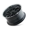 RIDLER | 650 18x9.5 ET0 - Matte Black Polished