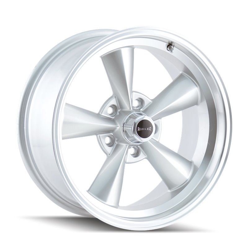 RIDLER | 675 17x8.0 ET0 - Satin Silver Machined