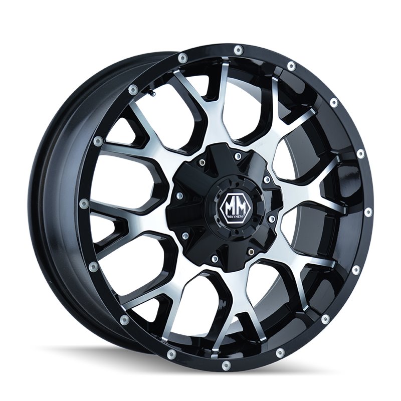 Mayhem | WARRIOR 20x9.0 ET0 - Gloss Black Machined