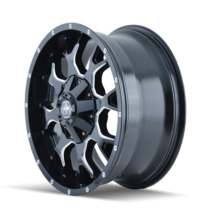 Mayhem | WARRIOR 20x9.0 ET0 - Gloss Black Milled