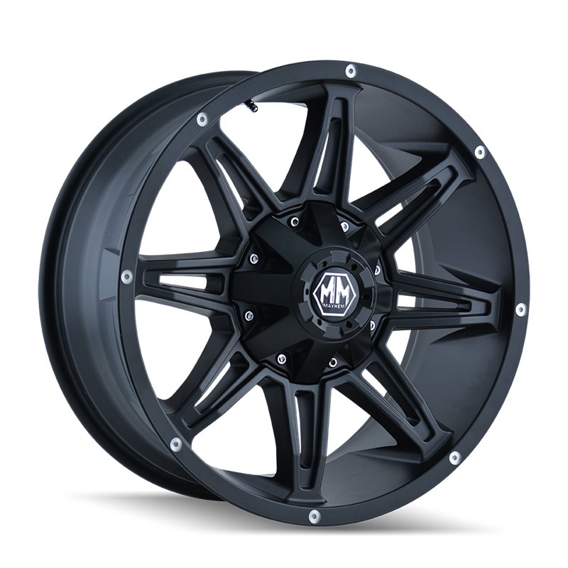 Mayhem | RAMPAGE 20x10.0 ET-25 - Matte Black